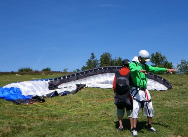  Einführung in das Paragliding im Jahr 19 